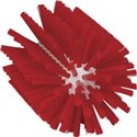 Medium Pijpborstel - Steelmodel Met Polyester Vezels ø103x170mm Rood Horecavoordeel.com