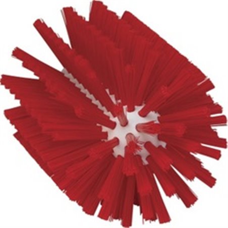 Pipe brush, Helve model Polyester Fiber ø103x170mm, Medium Red - Horecavoordeel.com