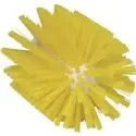 Pipe brush, Helve model Polyester Fiber ø103x170mm, Medium Yellow - Horecavoordeel.com