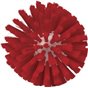 Medium Wormhuisborstelkop Met Polyester Vezels ø135x130mm Rood Horecavoordeel.com