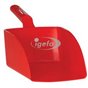 Rechte Grote 2 Liter Handschep Van Polypropyleen 160x370x130mm Rood Horecavoordeel.com