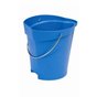 Bucket 12 Liter Polypropylene and Stainless steel 325x330x330mm Also see Bucket Lid 5687 and Wall holder 16200 Blue - Horecavoor