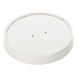 Lid for Paper Soup Cup white 16oz - Horecavoordeel.com