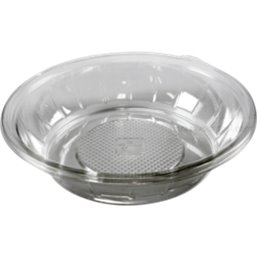 Saladbowl 1000cc Pet round Transparent - Horecavoordeel.com