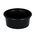 Sauce cup 50cc Round 70,3x24mm Black - Horecavoordeel.com