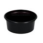 Sauce cup 50cc Round 70,3x24mm Black - Horecavoordeel.com