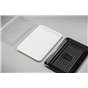 Meat Tray 12½ x18cm With Pane white Plastic Hero - Horecavoordeel.com