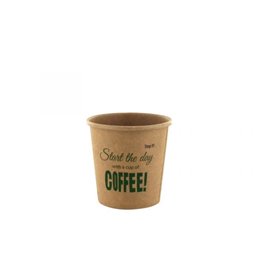 Paper Cups Coffee To Go 4oz 118cc 100% Fair - Horecavoordeel.com