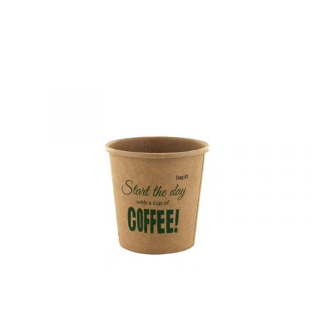 Paper Cups Coffee To Go 4oz 118cc 100% Fair - Horecavoordeel.com