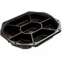 Catering platters - trays Black 7-vaks CS 335-250 335x250mm (click platter) - Horecavoordeel.com