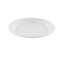 Plate - dish Sugar cane 17cm 1-compartment white - Horecavoordeel.com