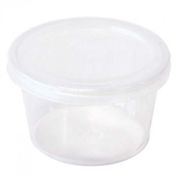Sauce container PP 70.3mm 80cc round clear
