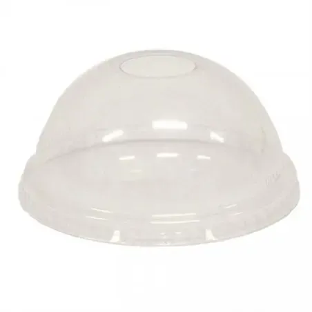 Deksels Bol met Gat APET Ø 92mm Horecavoordeel.com
