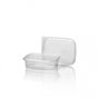 Salad trays - containers 108 Series 125cc Rectangle smooth Transparent 108/27 - Horecavoordeel.com