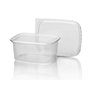 Salad trays - containers 108 Series 300cc Rectangle smooth Transparent 108/55 - Horecavoordeel.com