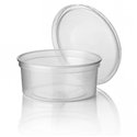 Salad trays - containers 116 Series 350cc APET Crystal clear 116/50 - Horecavoordeel.com