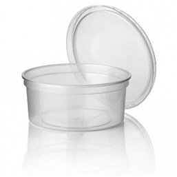 Salad trays - containers 116 Series 350cc APET Crystal clear 116/50 - Horecavoordeel.com