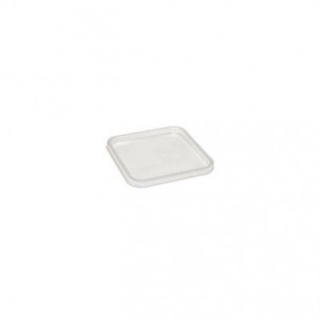 114 Series Lid Square APET Crystal clear - Horecavoordeel.com