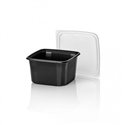 114 Series 500cc trays - containers Square PP Black - Horecavoordeel.com