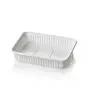 Microwave Meal containers - Bins 180 Series 500cc Rectangle PP White - Horecavoordeel.com
