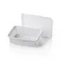 Microwave Meal containers - Bins 180 Series 750cc Rectangle PP White - Horecavoordeel.com