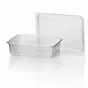 Microwave Meal containers - Bins 180 Series 750cc Rectangle PP Transparent - Horecavoordeel.com