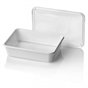 Microwave Meal containers - Bins 182 Series 650cc Rectangle PP White - Horecavoordeel.com