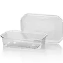 Bins - containers 500cc Octagonal PVC Crystal clear - Horecavoordeel.com