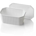 Bins - containers 900cc Octagonal PS White - Horecavoordeel.com