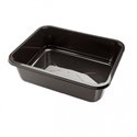 H320 Containers - Bins Series 4100cc PP Injection Black - Horecavoordeel.com