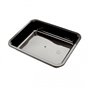 Menu tray PP Sealable 1-compartment Black M10/30 - Horecavoordeel.com