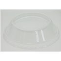 High flat Lid Dessert Cup Crystal clear - Horecavoordeel.com