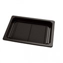 Sushi Tray PET Black 171x91 + Lid Pet Transparent - Horecavoordeel.com