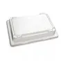 Sushi Tray PET Black 171x91 + Lid Pet Transparent