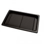 Sushi Tray PET Black 185x129 + Lid Pet Transparent - Horecavoordeel.com