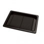 Sushi Tray PET Black 215x135 + Lid Pet Transparent - Horecavoordeel.com