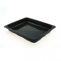 1/2 Gastro tray PP Black 22mm - Horecavoordeel.com