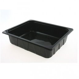 1/2 Gastro tray PP Black 90mm - Horecavoordeel.com