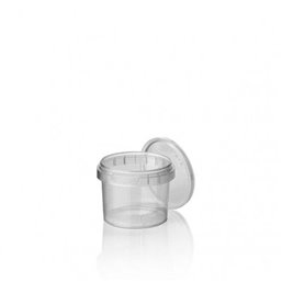 Ringlock Cups - containers With seal closure + Lid 120cc - Horecavoordeel.com