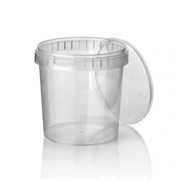 Ringlock Cups - containers With seal closure + Lid 1000cc - Horecavoordeel.com