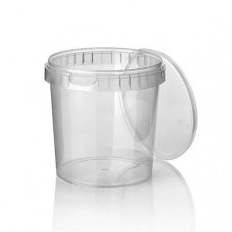 Ringlock Cups - containers With seal closure + Lid 1000cc - Horecavoordeel.com