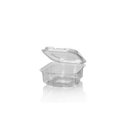 Saladbowl with fixed Lids 500cc PET Crystal clear - Horecavoordeel.com