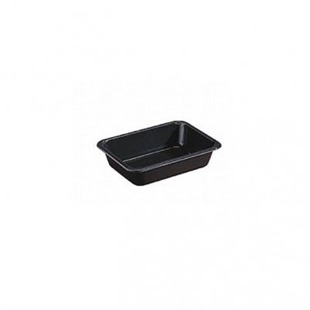 CPET Menuschalen 510cc 1-Vak Zwart 171 x 127 x 35mm Horecavoordeel.com