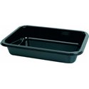 CPET Menuschalen 700cc 1-Vak Zwart 187 x 137 x 40mm Horecavoordeel.com