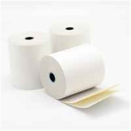 Duplo Roll White / Yellow 76x70x12mm - Horecavoordeel.com