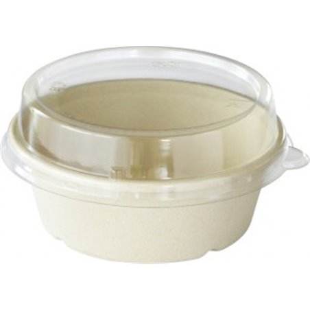 Bowls Bagasse Brown 600 ml - Horecavoordeel.com