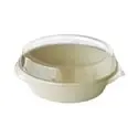 Bowls Bagasse Brown 900 ml - Horecavoordeel.com