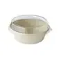 Bowls Bagasse Brown 1200 ml - Horecavoordeel.com