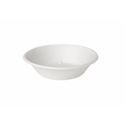 Bagasse Bowls 800cc Wit Ø 194mm Horecavoordeel.com