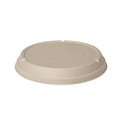 Ronde Deksels voor Bagasse Bowls Bruin Ø 194mm Horecavoordeel.com